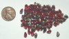 100 4mm Red Vitrail Drops